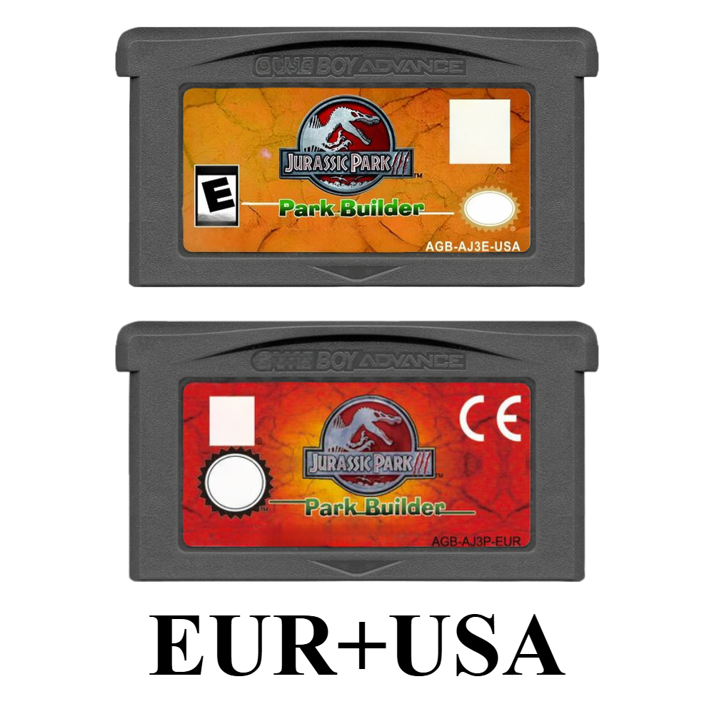 Video Games - ジュラシックパーク III パークビルダー GBA ゲームカートリッジアドバンス GBA