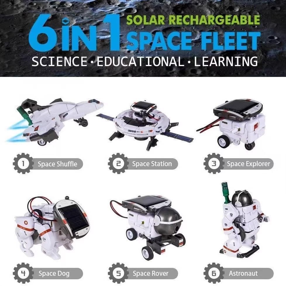 Stem Solar Robot Kit For Kids - STEM 12in1 ソーラーロボットキット 知育玩具 多形状テクノロジー 組み立てブロック