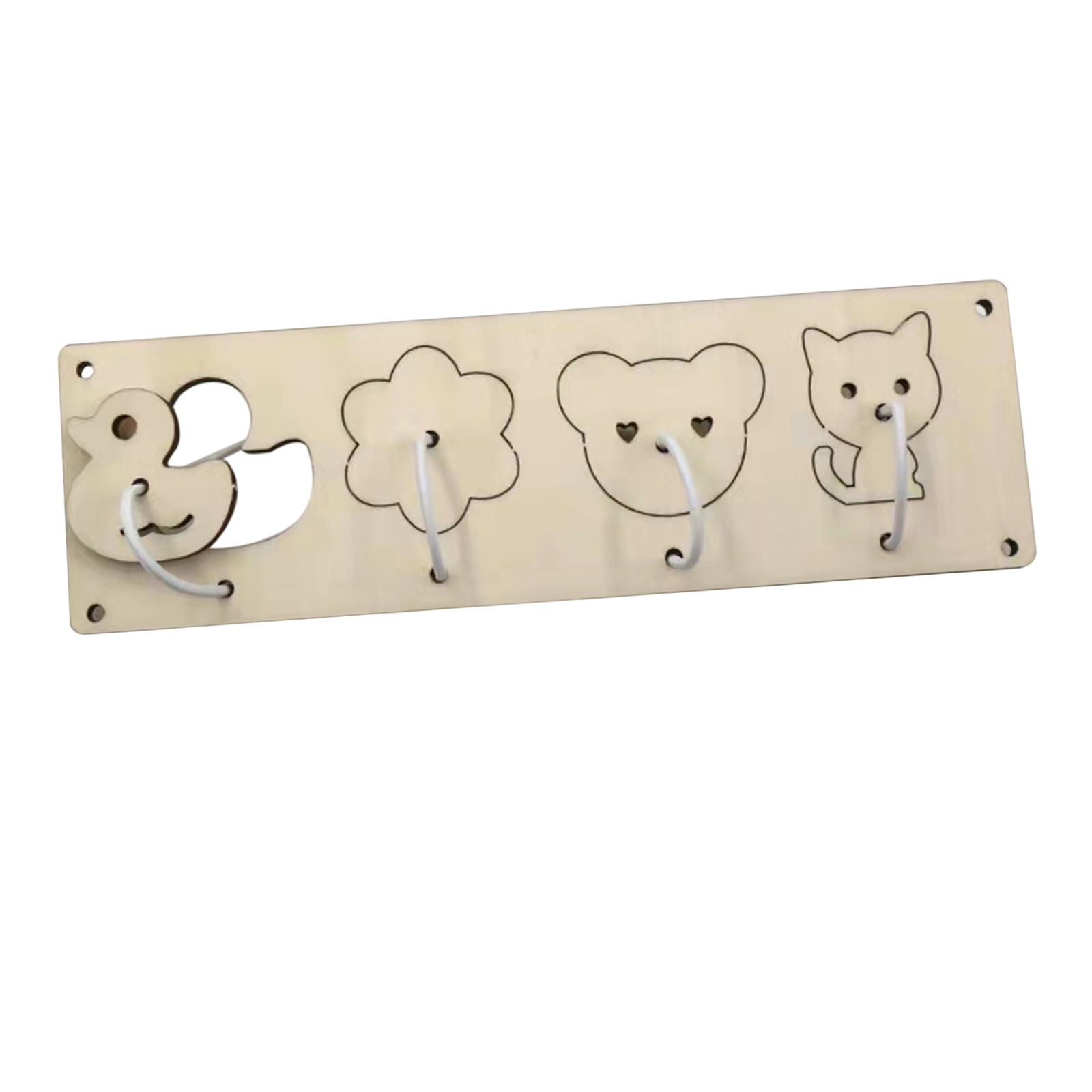モンテッソーリビジーボードアクセサリーインタラクティブ木製学 - Montessori Wooden Busy Board Toddler のレビューと価格