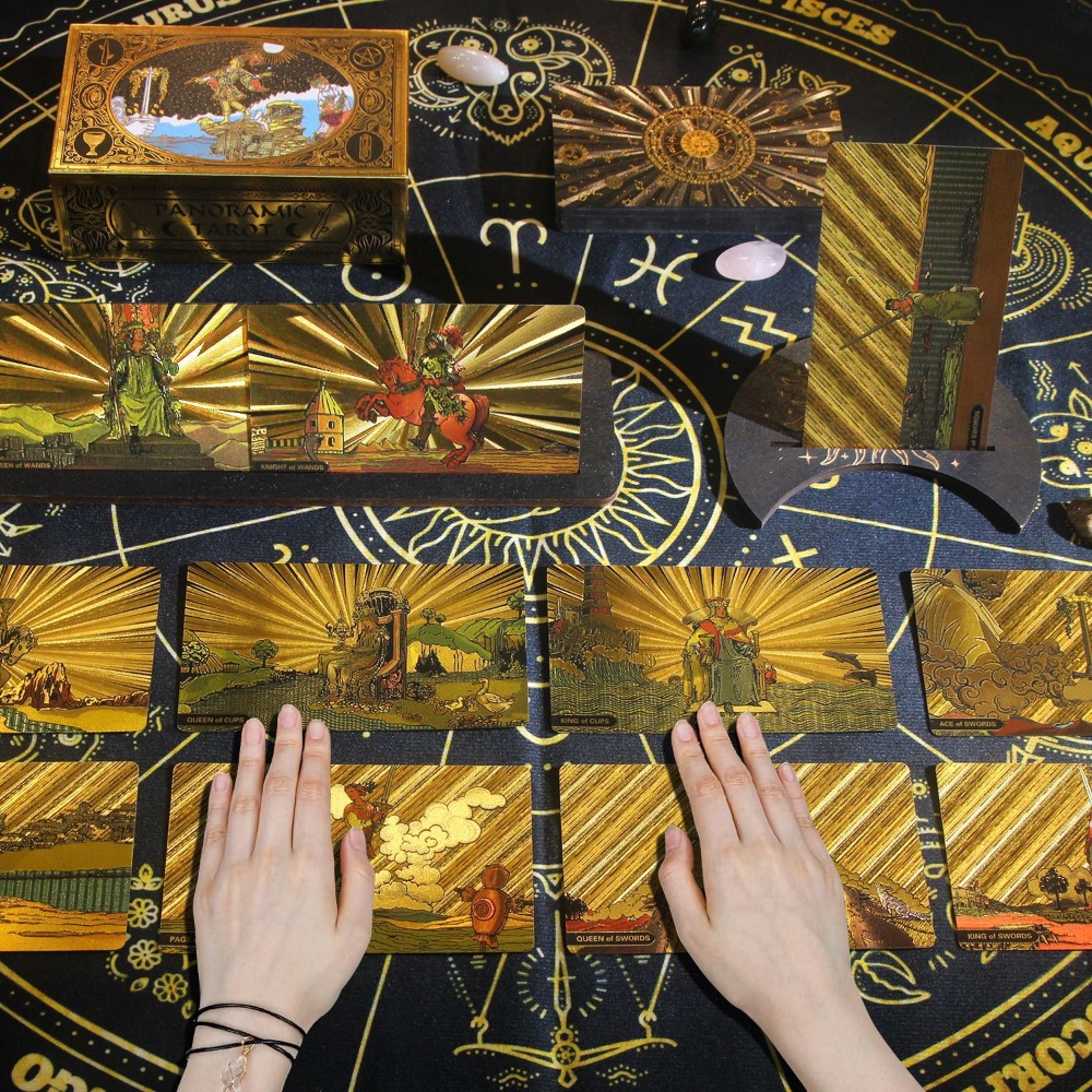 初心者向けタロットカード,クラシックなパノラマライダーカード - Tarot Cards Deck With Guidebook のレビューと価格