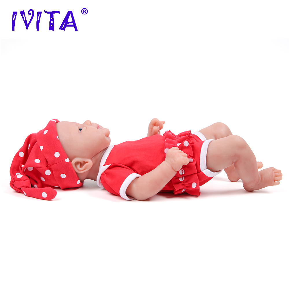 IVITA 14インチ 1.65kg フルボディシリコン製  - Reborn Baby Doll Silicone Realistic のレビューと価格