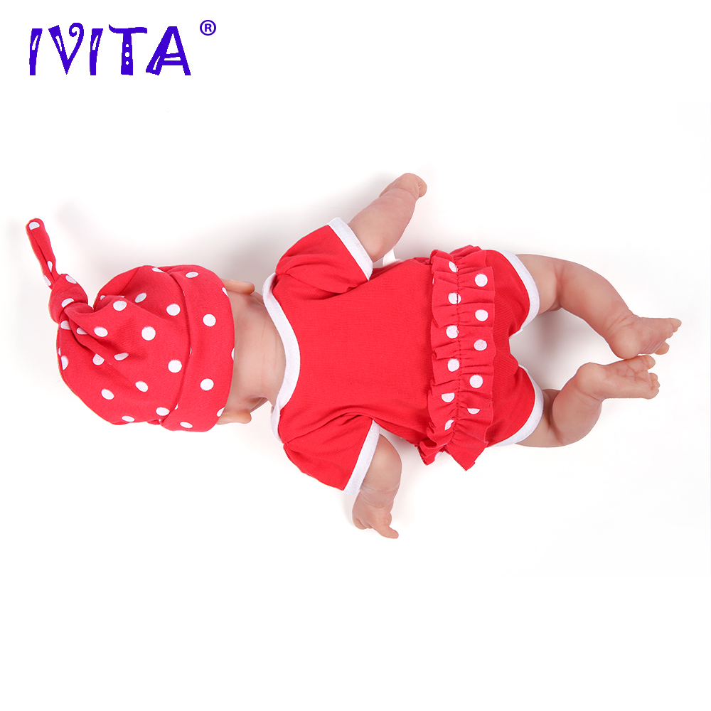 IVITA 14インチ 1.65kg フルボディシリコン製  - Reborn Baby Doll Silicone Realistic のレビューと価格