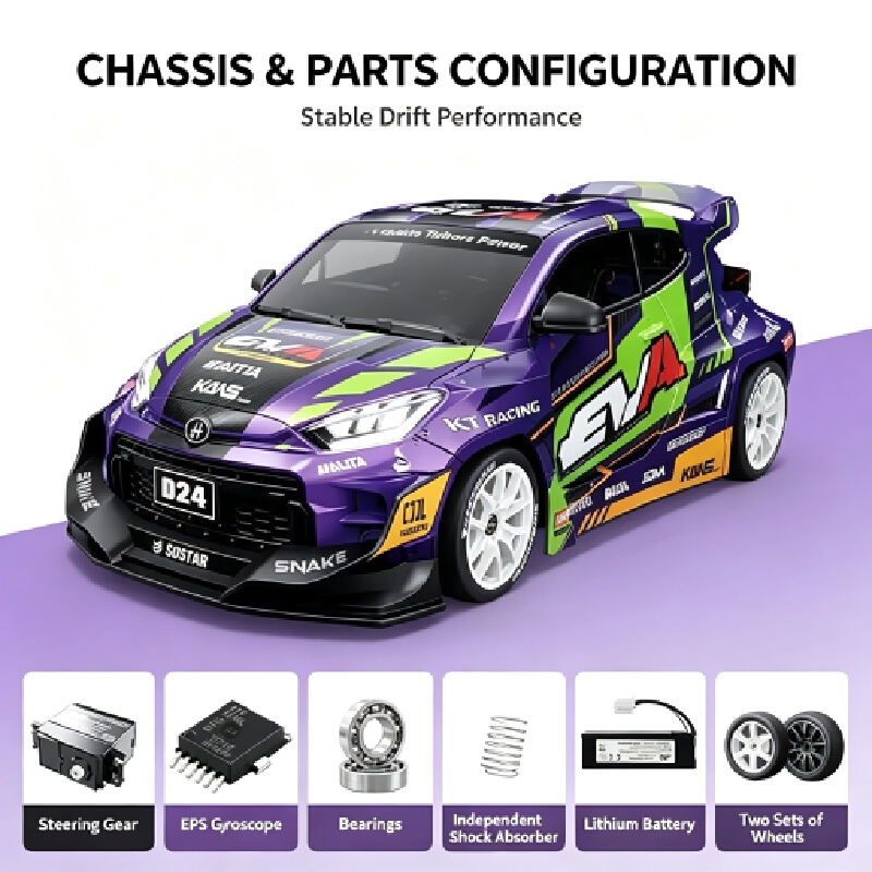 ホンシン ニューD24 1/24スケール RCドリフトカー  - Rc Drift Car 1 24 Scale 4Wd のレビューと価格