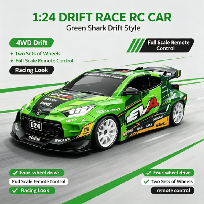 ホンシン ニューD24 1/24スケール RCドリフトカー  - Rc Drift Car 1 24 Scale 4Wd のレビューと価格